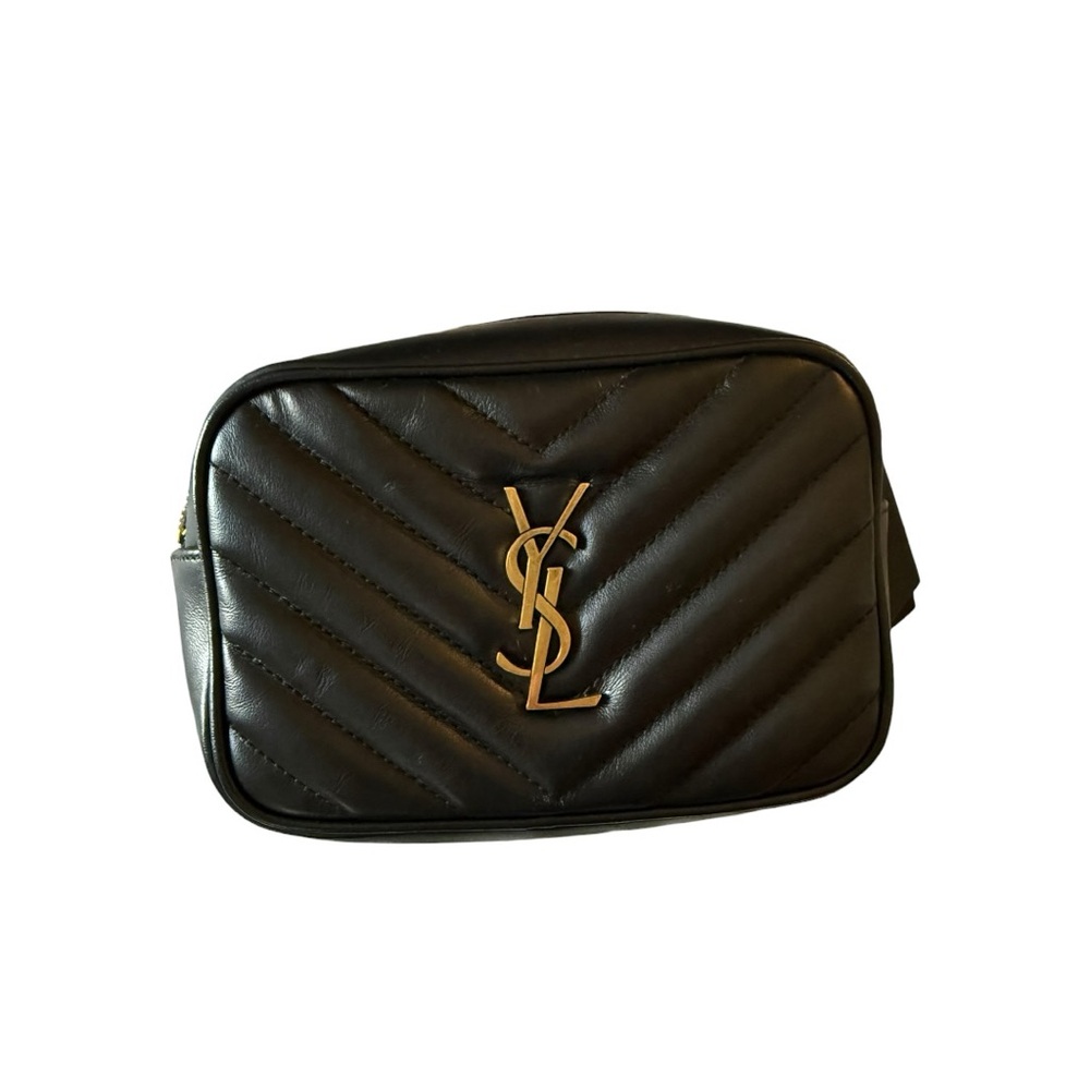 Saint Laurent Lou Belt Bag in Black Quilted Leather - Picture 2 of 8